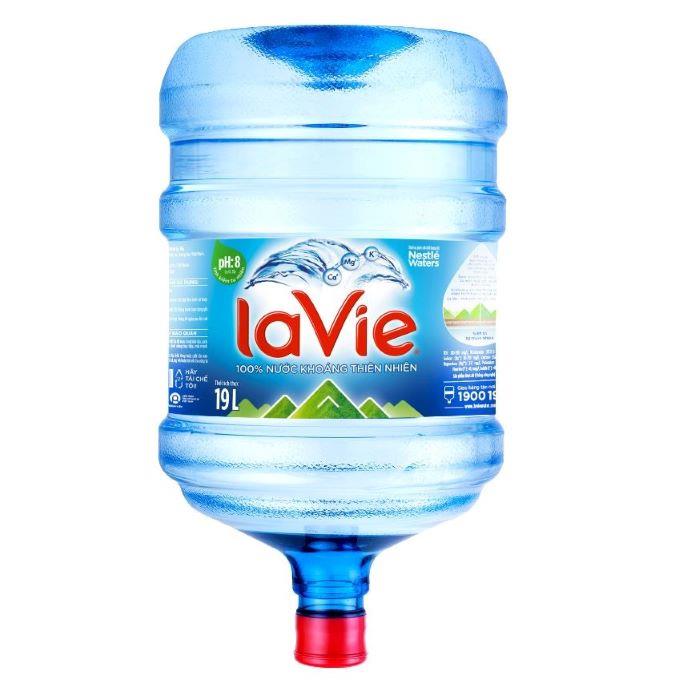 Nước khoáng Lavie bình up 19L