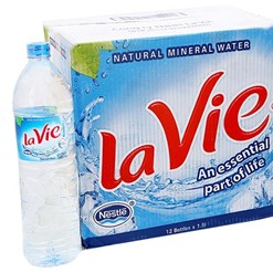 Chai Lavie 1,5L, Thùng LaVie 1.5L ( 12 Chai / Thùng)